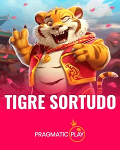 Moedas e fichas de cassino com o logo Fortune Tiger